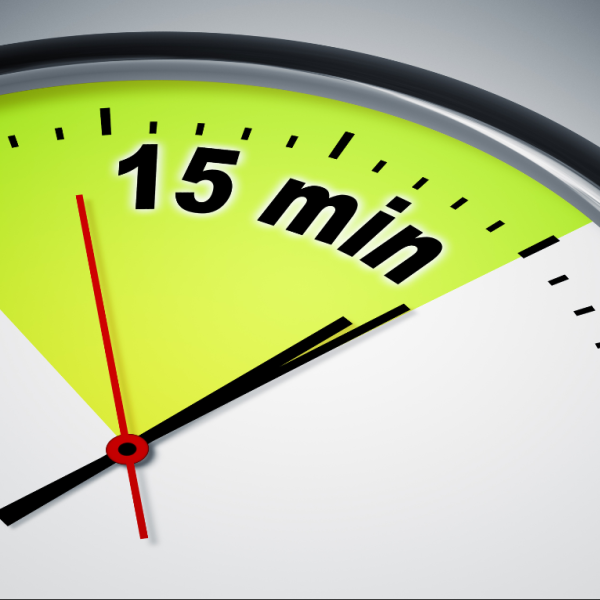 4 Easy Steps for a Productive 15 Minutes
